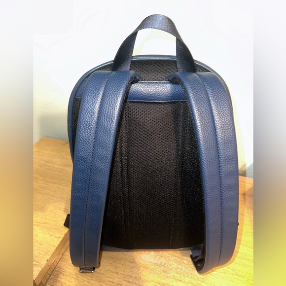 Michael Kors Cooper Commuter Backpack Navy Blue - Picture 5 of 7